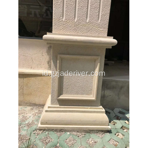 Guizhou Beige Marble untuk Dinding Eksterior